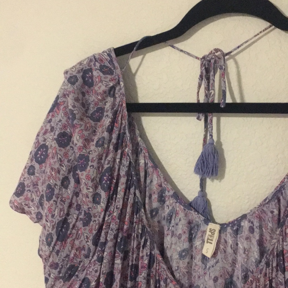 Spell Purple Mini Dress